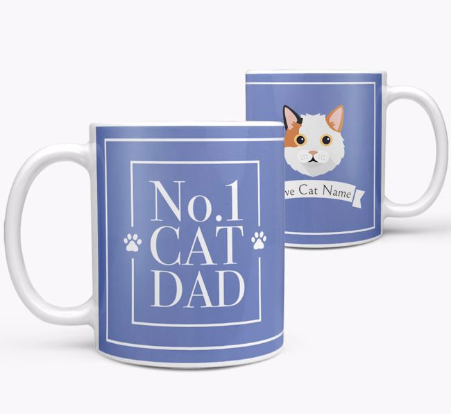 No.1 Dad: Personalized {breedCommonName} Mug